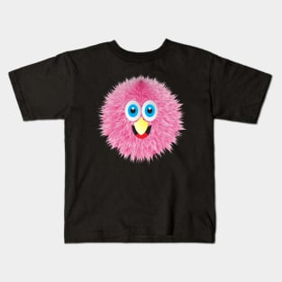 Mr. hairy funny cartoon character Kids T-Shirt